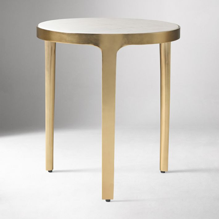 Elwell Marble Side Table (16") | West Elm (US)
