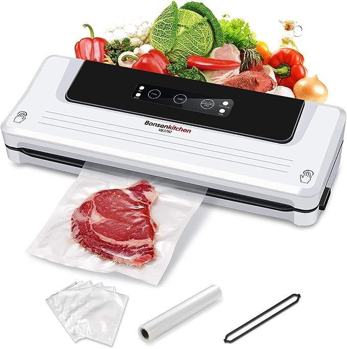 Food Saver Vacuum Sealer Machine For Food, Vaccume Sealer Machine With Vaccume Sealer Machine Kit... | Amazon (US)