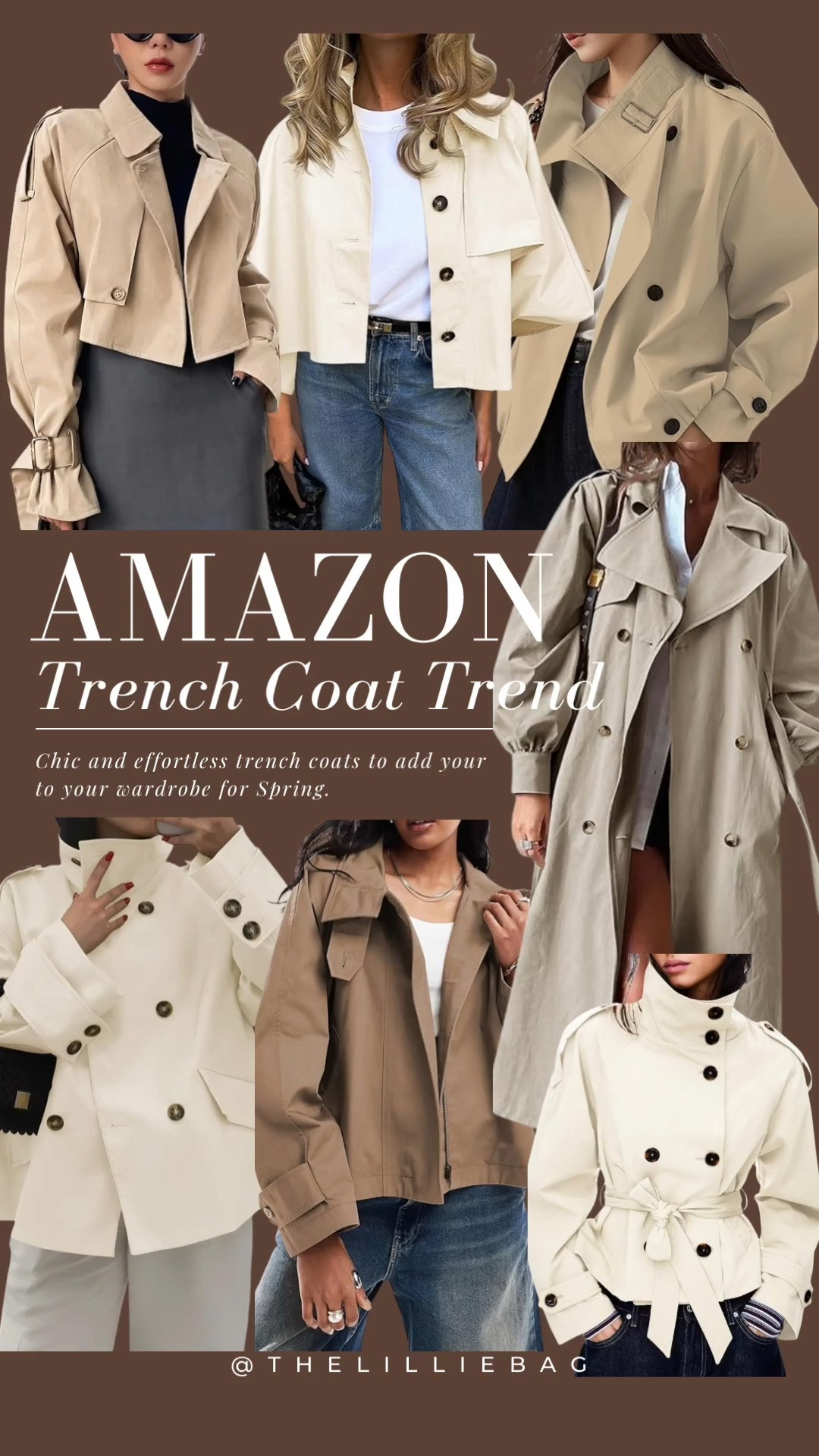 Amazon statement spring coats!

Trench coat. Spring statement coats. Spring coats. Outerwear. 

#LTKWorkwear #LTKSeasonal