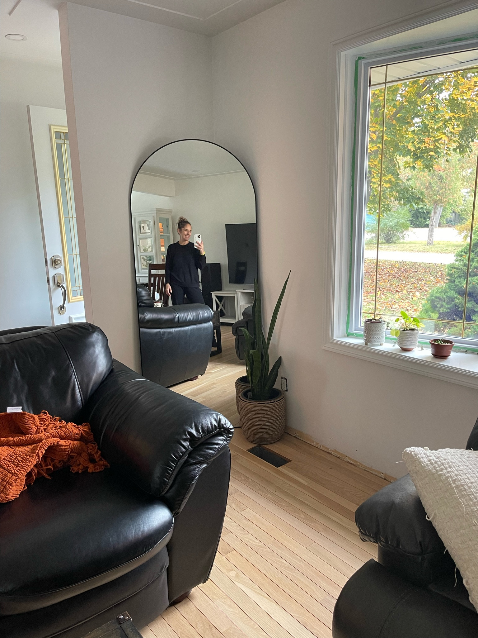 Amazon Find | Arch Mirror | Neutral Living Room | Affordable Decor 

This is the 71 x 31 and it is the PERFECT size!

#LTKhome #LTKsalealert