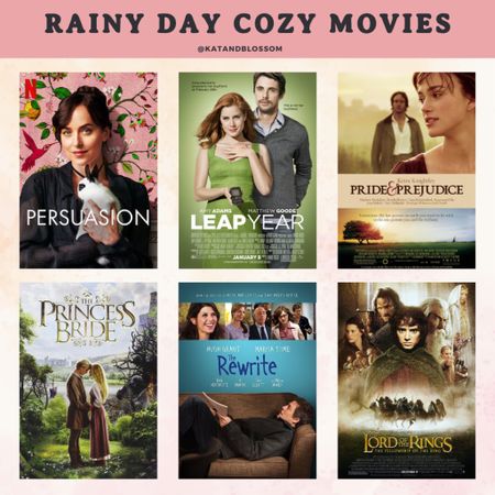 Best cozy movies to watch on a relaxing rainy day 

#LTKSeasonal #LTKFind #LTKhome