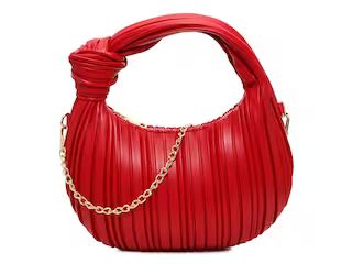 Kelly & Katie Pleated Knotted Hobo Bag | DSW