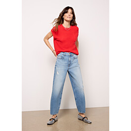 Ever Vintage Barrel Leg Jean | Evereve