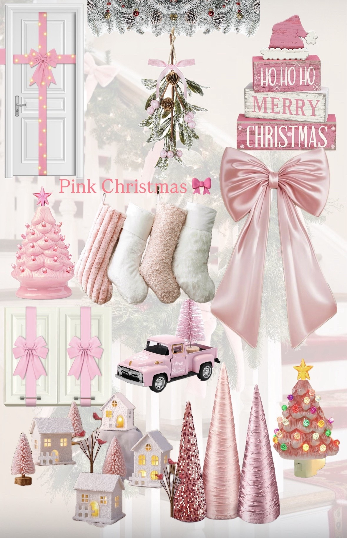 Pink Christmas Decor 🎀

#LTKSeasonal #LTKHome #LTKHoliday