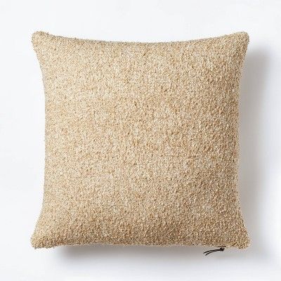 Textured Boucle Throw Pillow with Exposed Zipper - Threshold™ designed with Studio McGee | Target