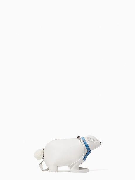 arctic friends polar bear crossbody bag | Kate Spade Outlet