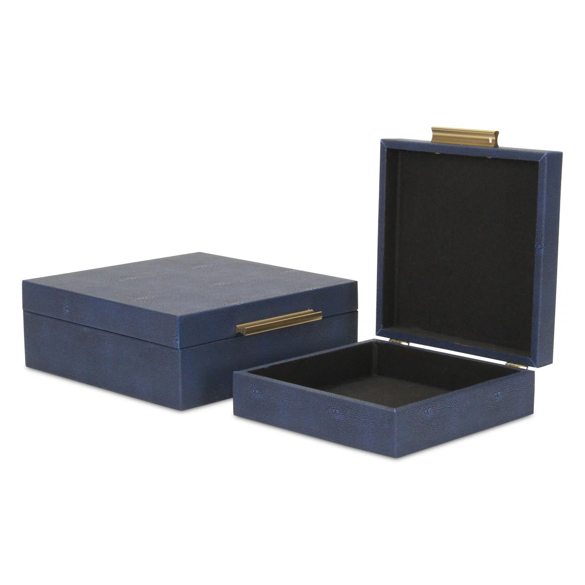 Rebeka 2 Piece Faux Leather Decorative Box Set | Wayfair North America