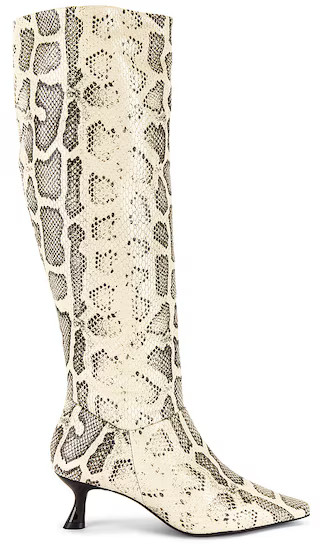 Jonathan Boot in Grey Snake | Revolve Clothing (Global)