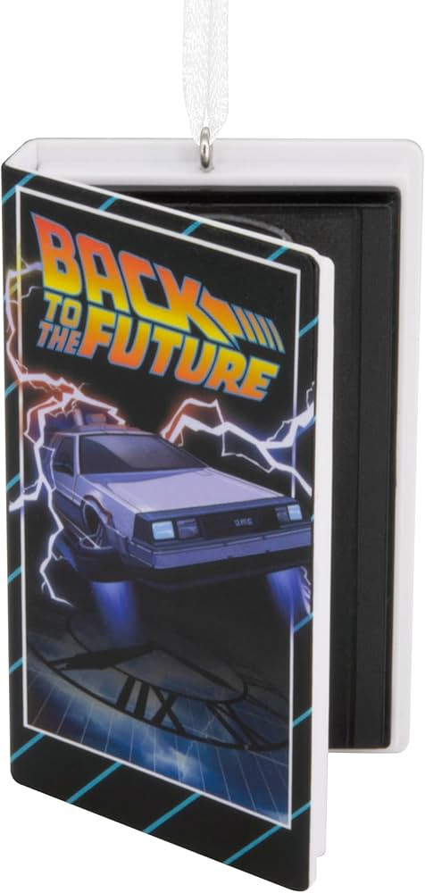 Hallmark Back to The Future Retro Video Cassette Case Christmas Ornament | Amazon (US)