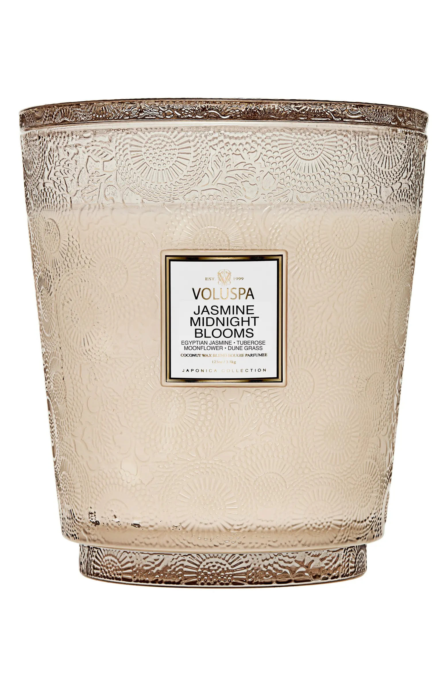 Jasmine Midnight Blooms 5-Wick Hearth Candle | Nordstrom