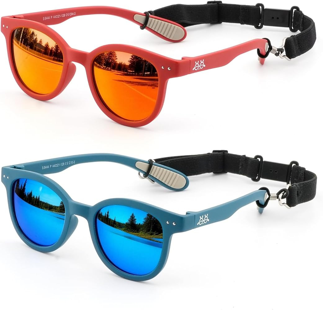 EYEBUDDY Kids Toddler Sunglasses Age 2-4/3-5 Boys Girls Polarized UV Protection Sun Glasses for A... | Amazon (US)