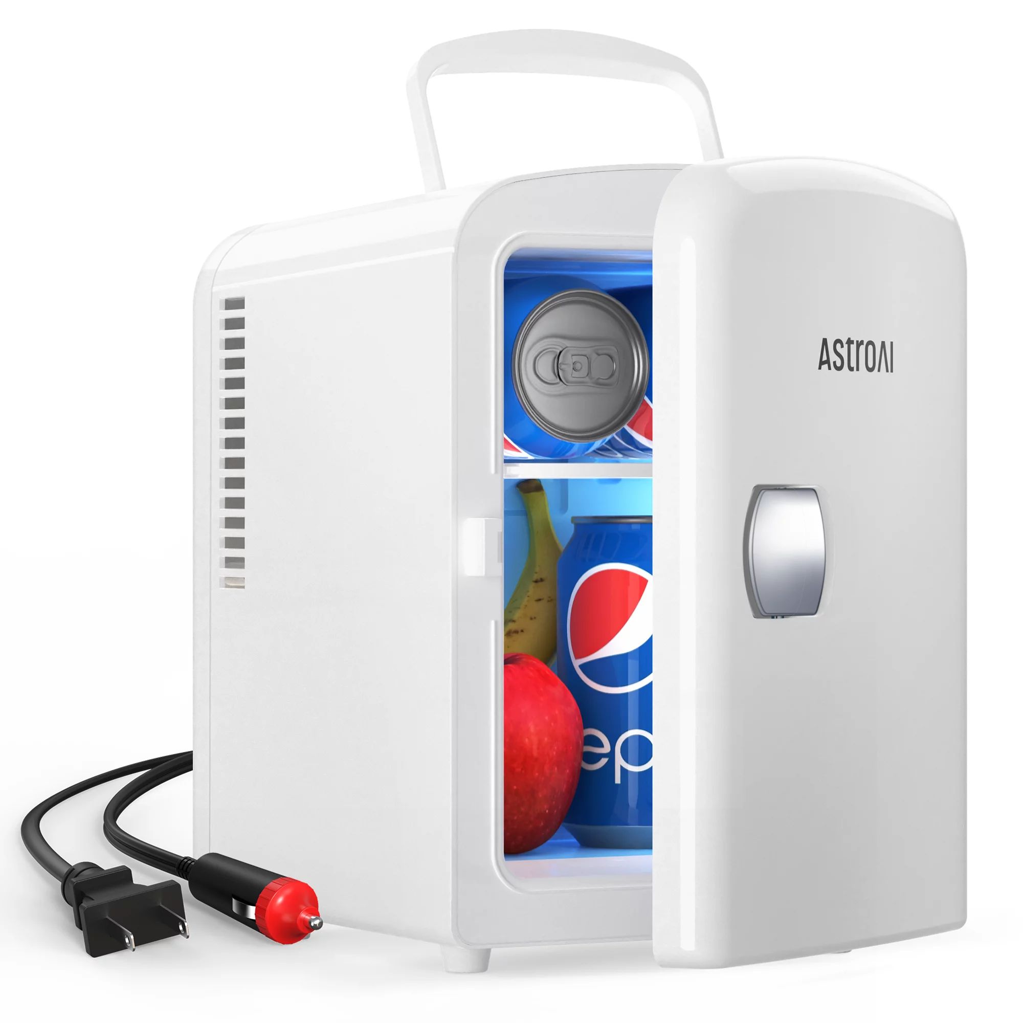 Mini Fridge, 6 Can 4 Liter Portable Electric Cooler, AstroAI Personal Refrigerator Skincare for B... | Walmart (US)