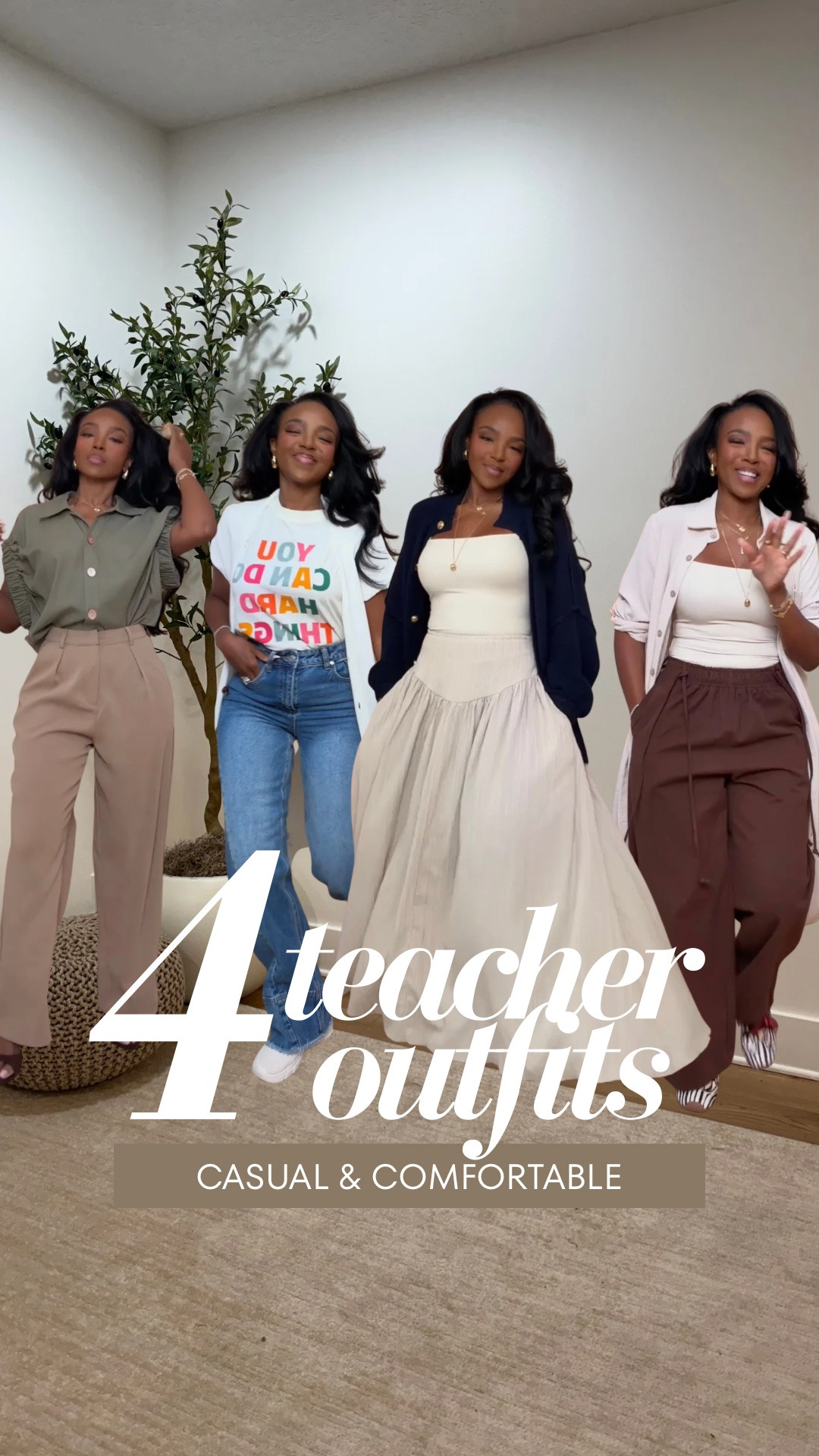 Scroll to shop! ✨ Teacher outfits for back-to-school season with sneakers, heels, jeans, and easy separates that make business casual workwear feel more comfortable and still polished enough for everyday work outfits and early fall outfits.

Wearing: Size Small/4 | 5’4” | 140 lbs | 34D-27-40

teacher outfits | back to school outfits | work outfits | business casual workwear | fall outfits

📱 Download the LTK app + follow @kirasfashionfinds to shop all my finds, get notifications, and never miss a new drop.

#LTKWorkwear #LTKootd