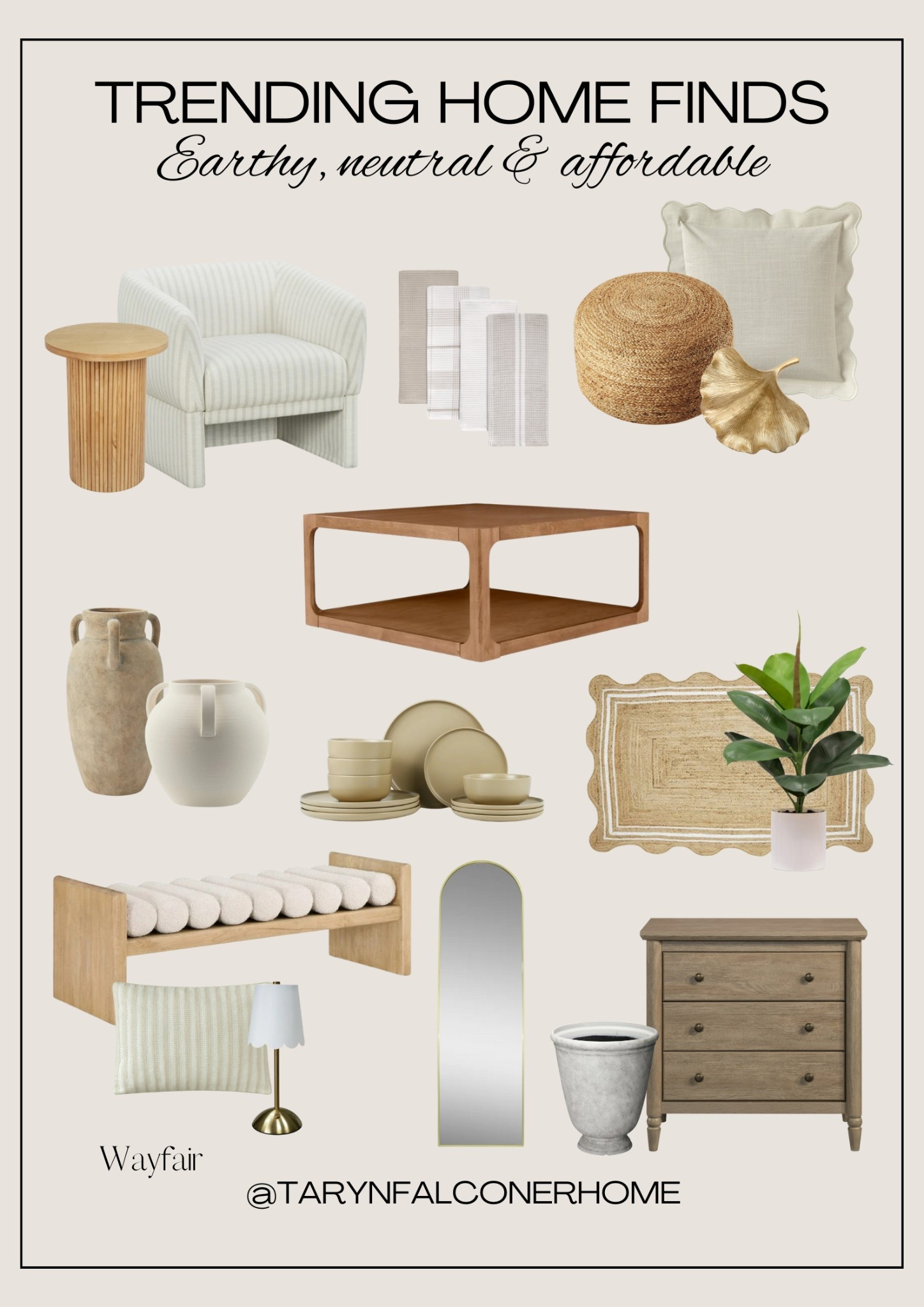 Trending home finds🙌🏼 Shop now before they are gone!

#homefinds #homedecor #neutralhome #accentchair #sidetable #bench #nightstand #neutralfinds #vase #rug #decor #mirror #throwpillows #accents

#LTKHome