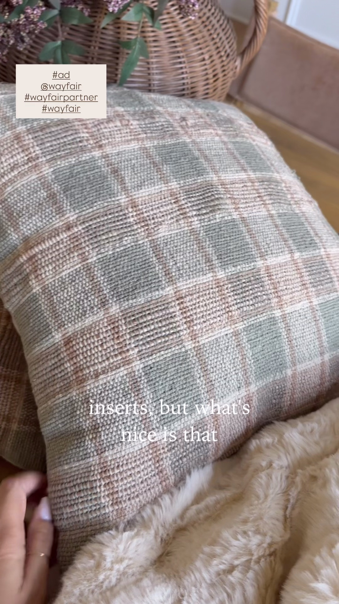 #ad refreshing a space for Fall doesn’t have to be a complicated or costly task! You can easily refresh a space with a few simple swaps like I did here! I got these candle holders, beautiful textured pillows, doormat, and cozy throw blanket all from @Wayfair 🫶🏼 I love incorporating earth tones, plaids, cozy textures, and accents. #wayfairpartner #wayfair

#LTKHome