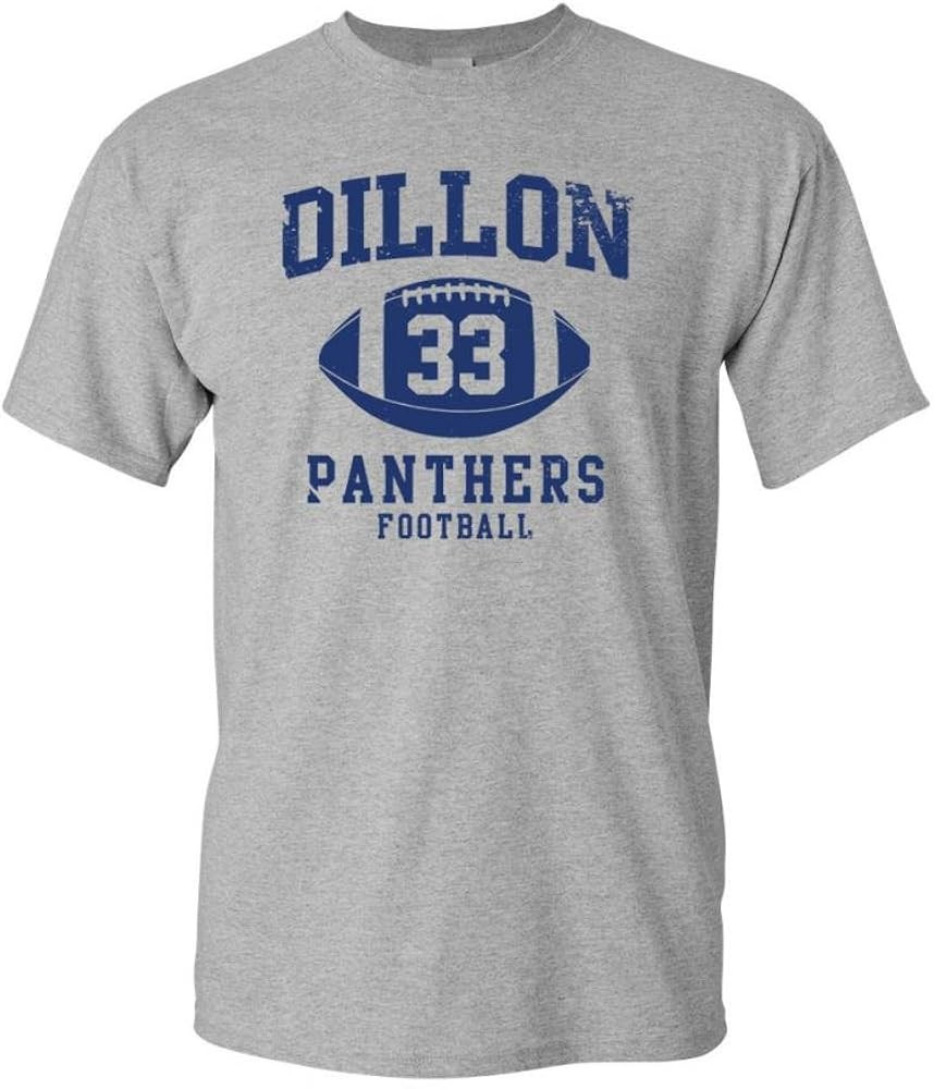 Dillon Football Retro Adult DT T-Shirt Tee | Amazon (US)