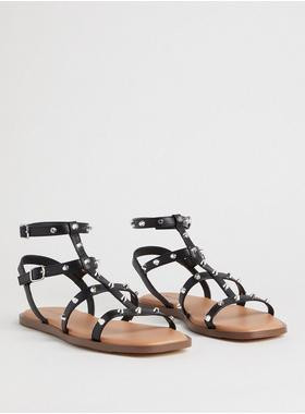 Studded Gladiator Sandal (WW) | Torrid (US & Canada)