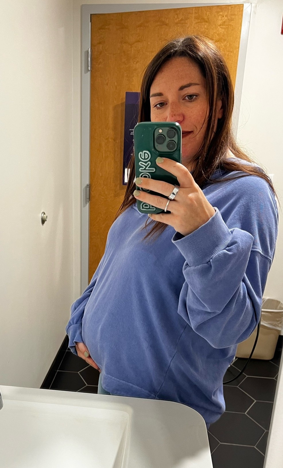 non maternity outfit that is perfect with a bump from old navy

#LTKmomlife #LTKBump #LTKBaby