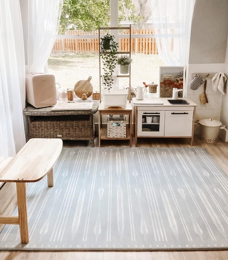 The Shwally PlayMat - Soft Baby Play Mat - Reversible Foam Floor Mat - Waterproof, Wipe-Clean, Du... | Amazon (US)