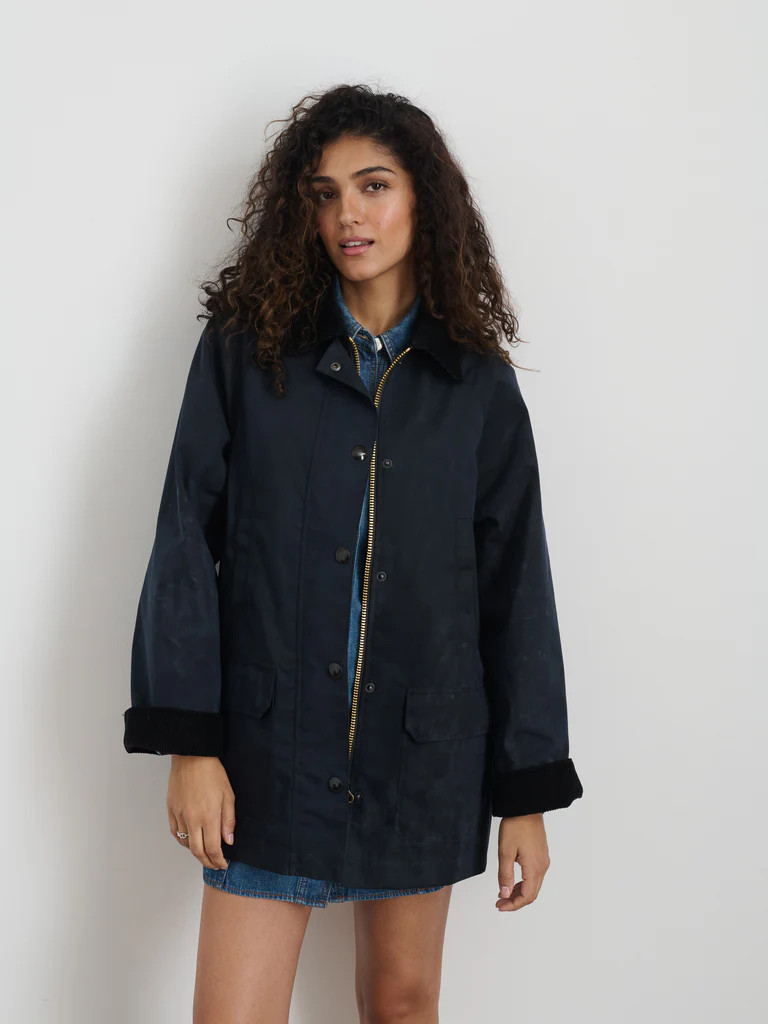 Chiltern Street Jacket In Waxed Cotton | Alex Mill