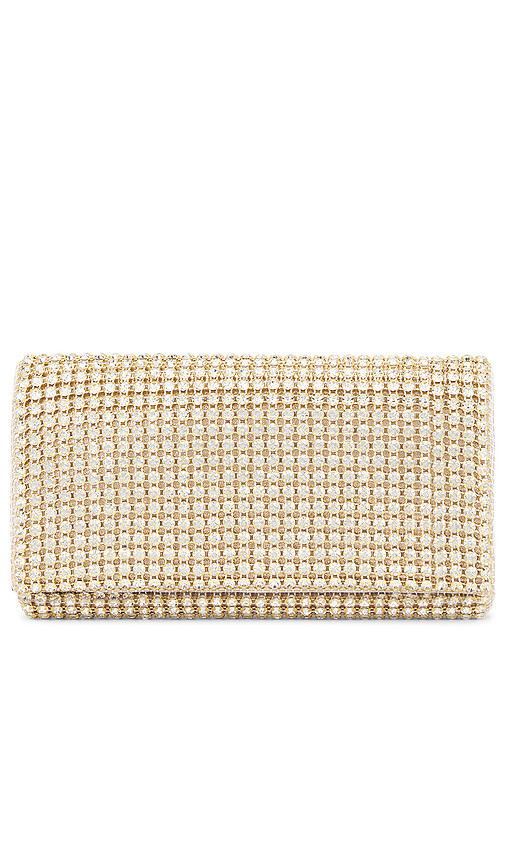 olga berg Mariana Crystal Clutch in Metallic Neutral. | Revolve Clothing (Global)