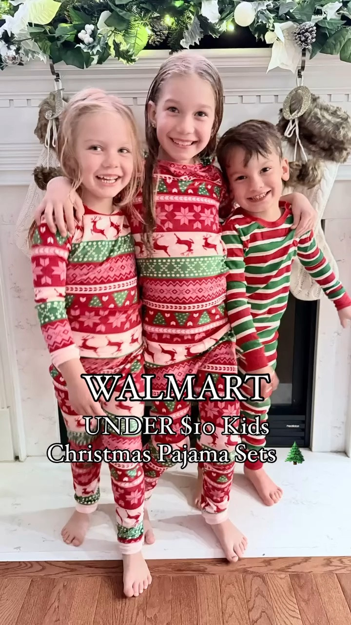 Found the cutest kids Christmas Pajama Sets @walmart for UNDER $10 🌲

Comment SHOP for the link! ♥️

#christmas #christmaspajamas #kidschristmaspajamas #walmart #christmaspajamas #christmastime #tistheseason #merrychristmas