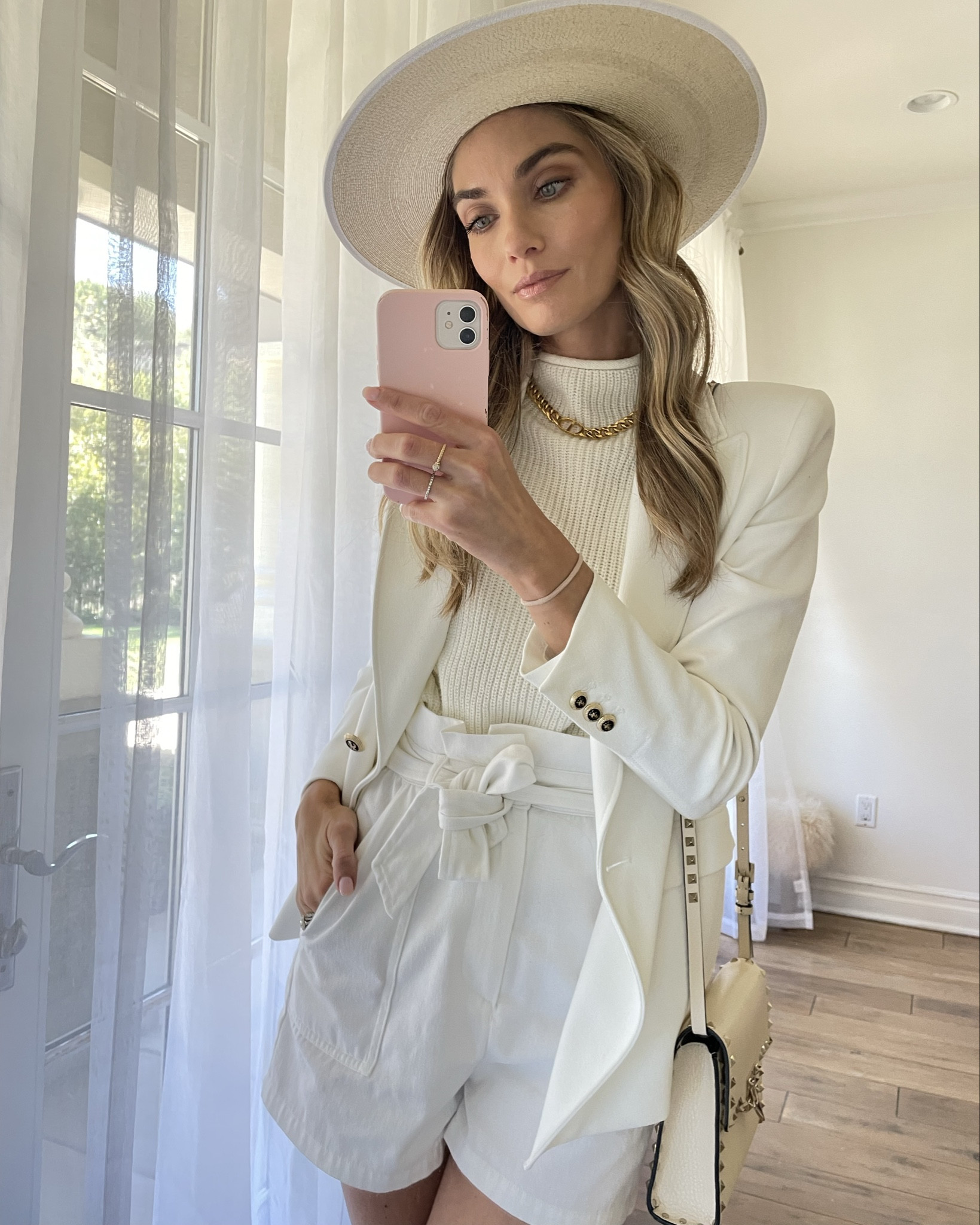 I love neutral outfits and this might be my favorite one yet! I’ve linked similar options as everything is from last year. This hat became an instant favorite. The white trim is sold out but there is a beige trim that I almost like better! I hope you like it!

#LTKfindsunder100 #LTKshoecrush