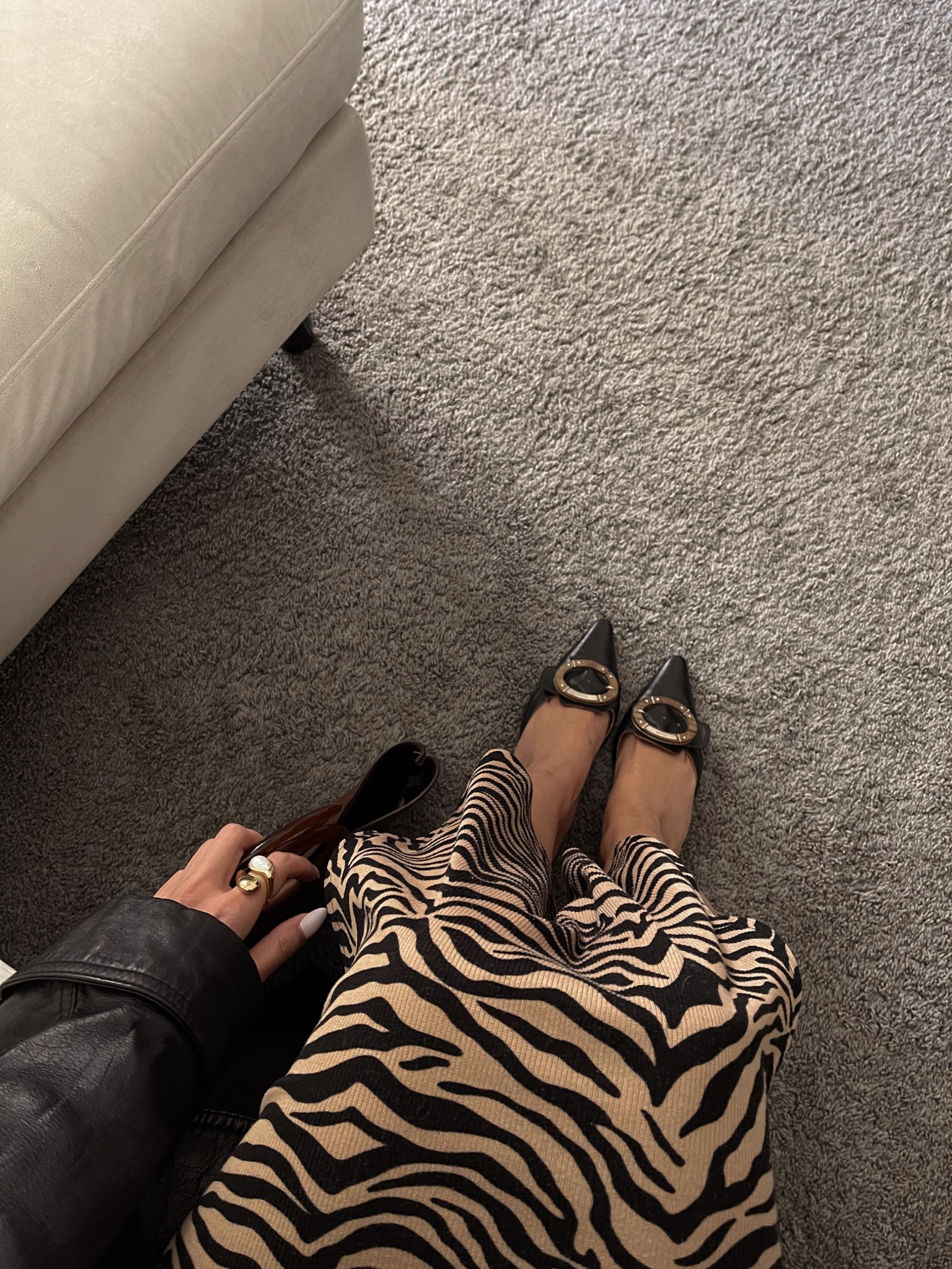 Kitten heel + animal print anything + a leather coat: just some my favorite late winter fashion trends 🖤

Pairing them all together - or even individually- is such a great way to add a little edge to any outfit. Linking some chic black kitten heels in this post! I’ll link the others in a different one 

#LTKgrwm #LTKSeasonal #LTKootd