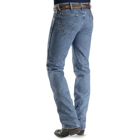 wrangler men s jeans cowboy cut 36mwz slim fit stonewash - 36mwzsw | Walmart (US)