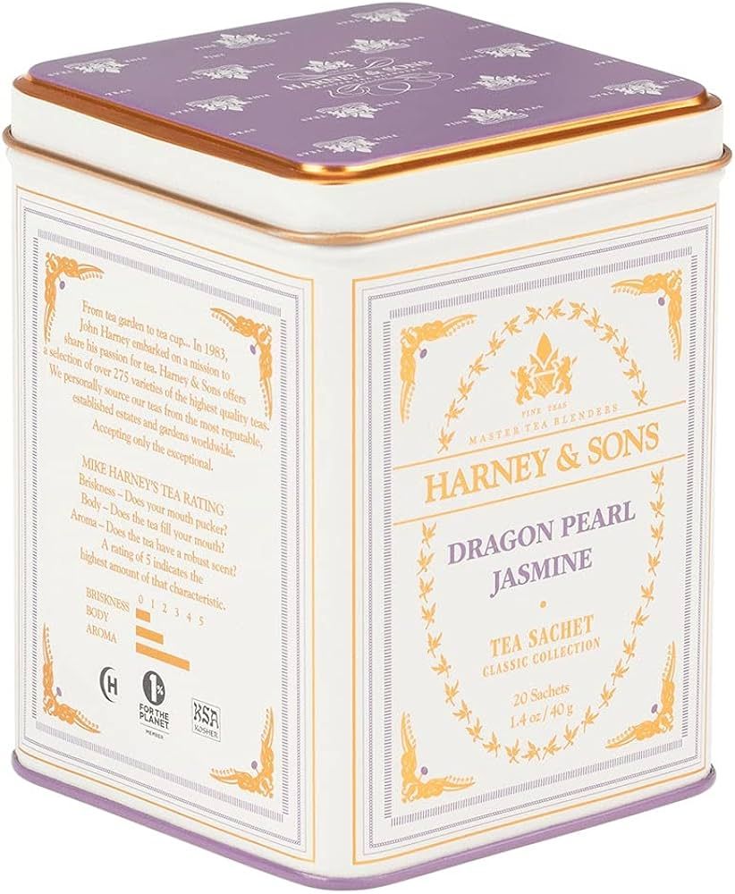 Harney & Sons Dragon Pearl Jasmine Tea, 20 Count(Pack of 1) | Amazon (US)