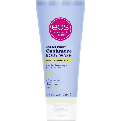 eos Mini Body Wash - Travel Size - Vanilla Cashmere - 2.5 fl oz | Target
