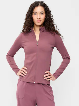 StudioSmooth Full-Zip Jacket | Old Navy (US)