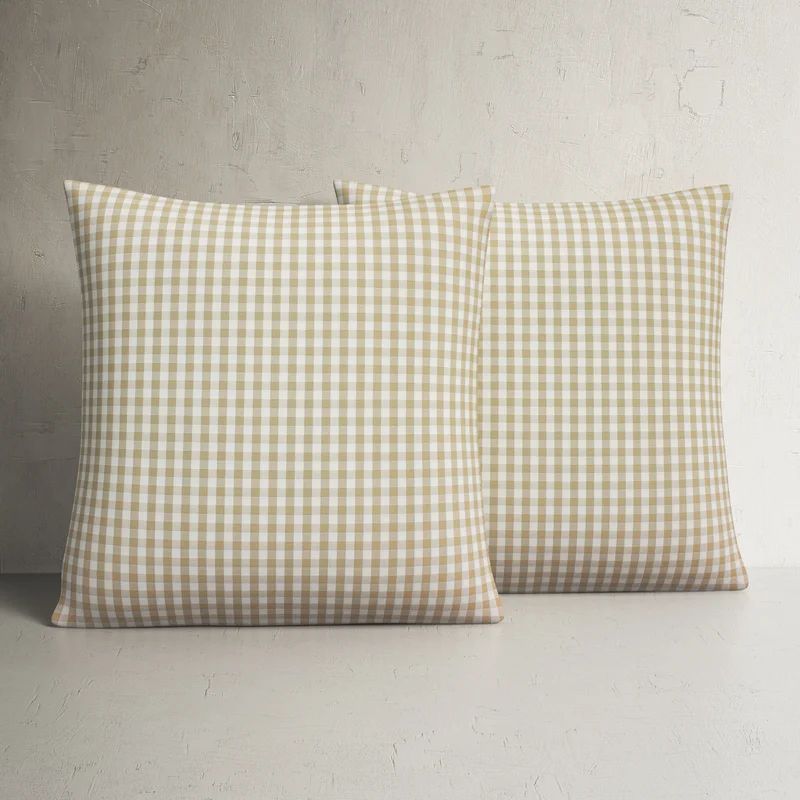 Dane Plaid Indoor/Outdoor Reversible Throw Pillow | Wayfair North America