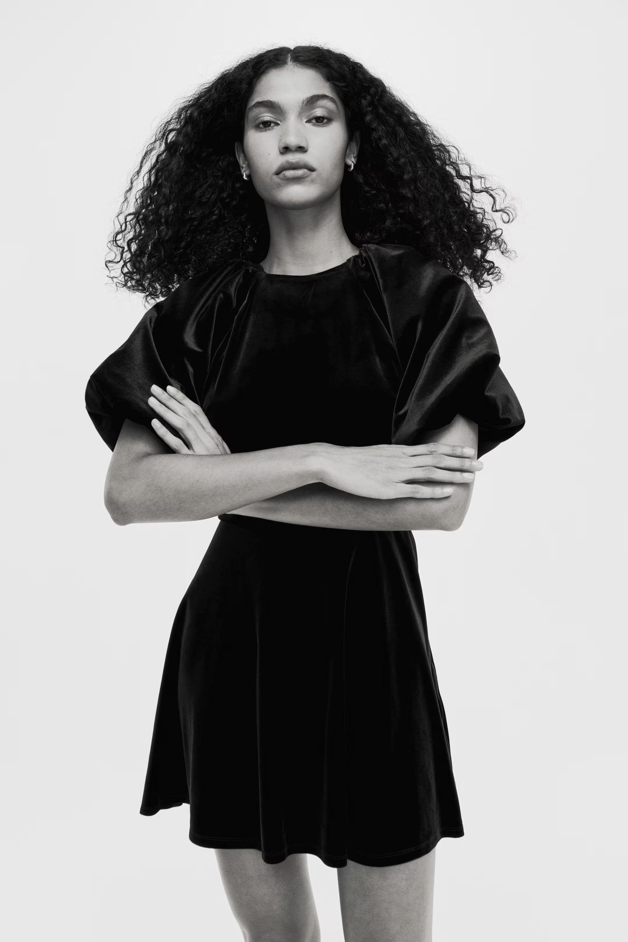 Balloon-sleeved dress | H&M (UK, MY, IN, SG, PH, TW, HK)