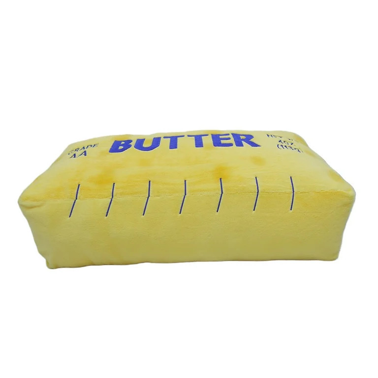 Jumbo Butter Plush, Yellow and Blue, 32", Valentine's Day by Way To Celebrate | Walmart (US)