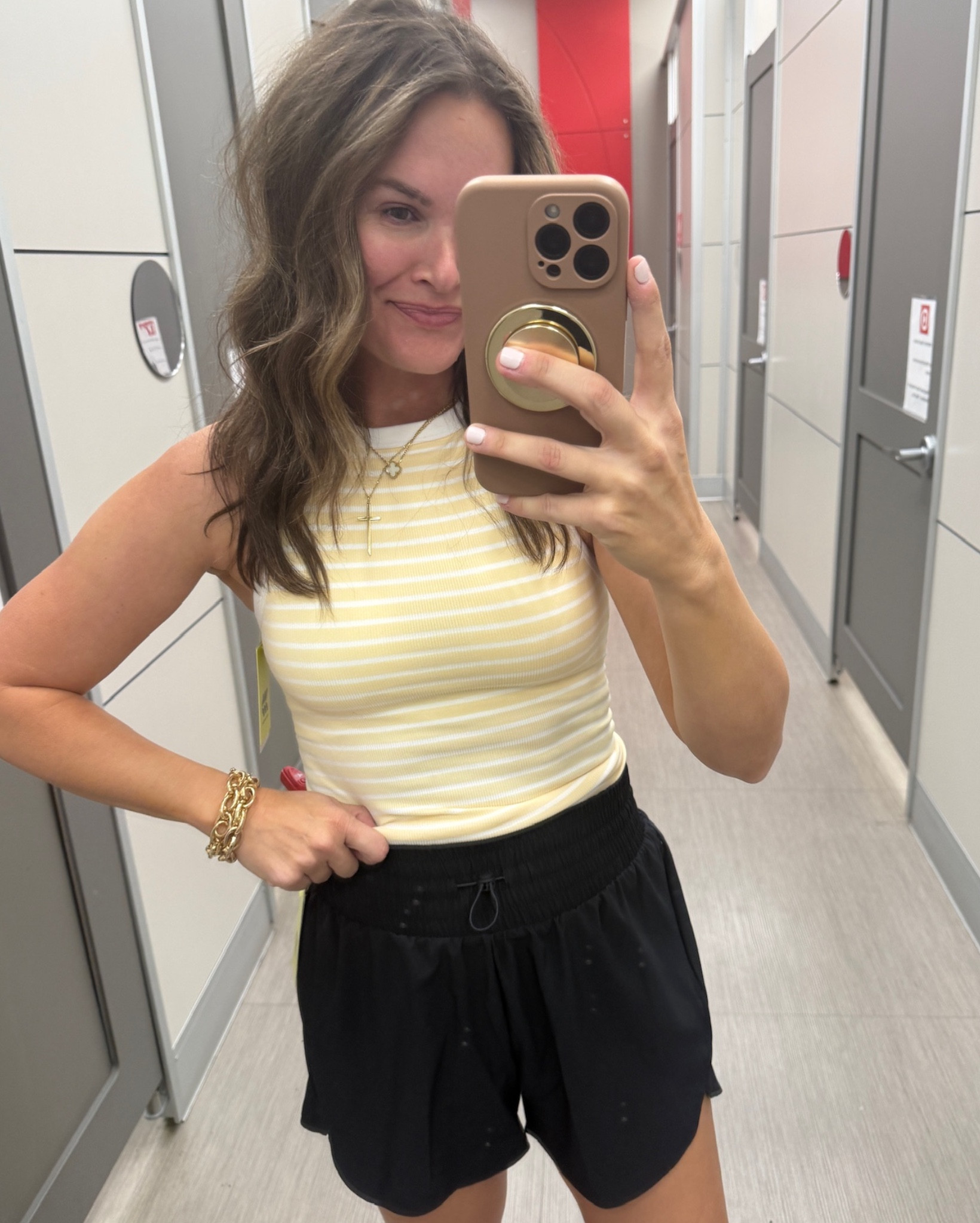 This tank is perfect for summer! It also comes in pink which reminds me of Lulus new line with a pink combo that looks just link this!

#LTKSeasonal #LTKootd #LTKmomlife