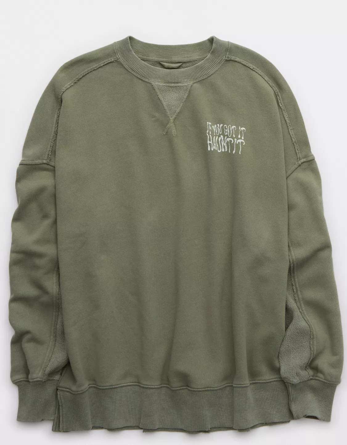 Aerie Halloween Big Chill Crew Sweatshirt | Aerie