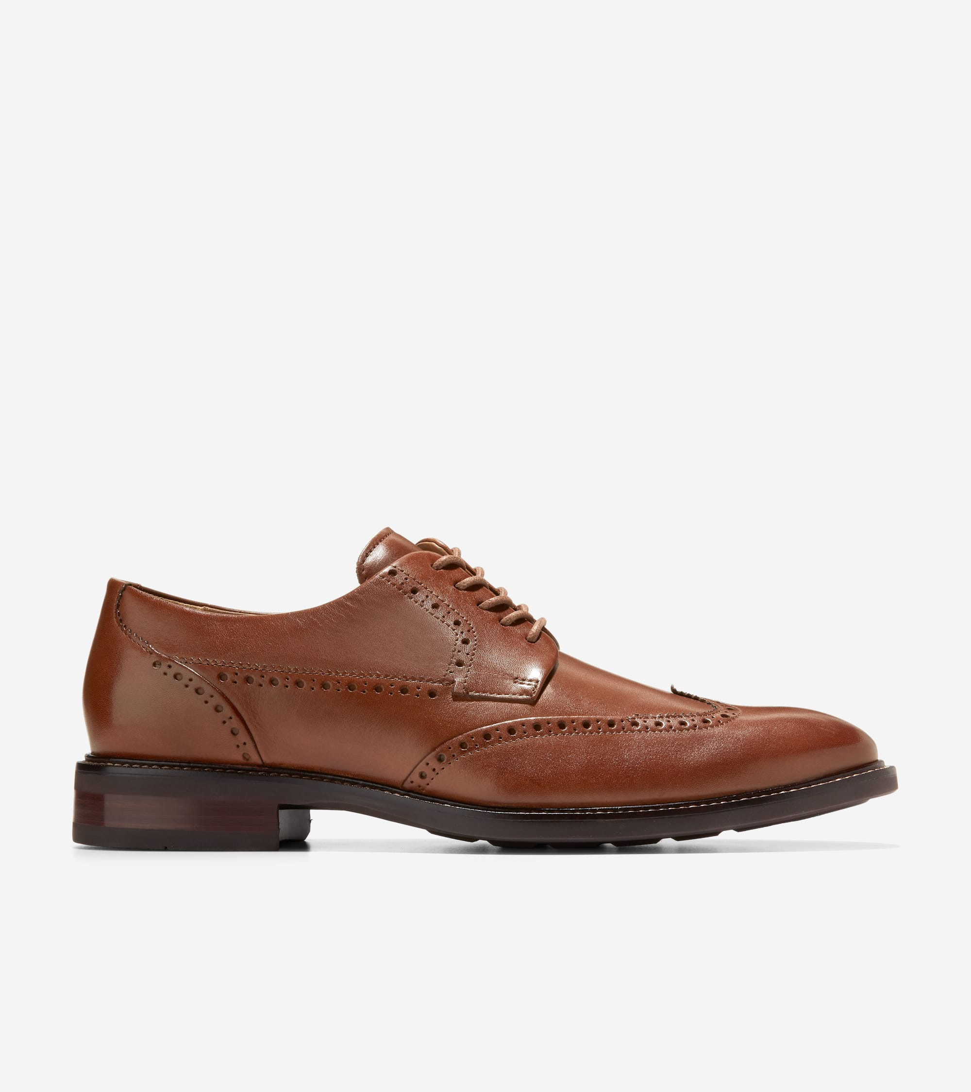 Men's Warren Wingtip Oxford in Light Brown | Cole Haan | Cole Haan (US)
