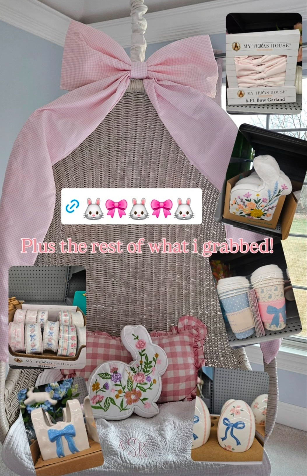 Easter decor finds

#LTKmomlife #LTKHome #LTKKids