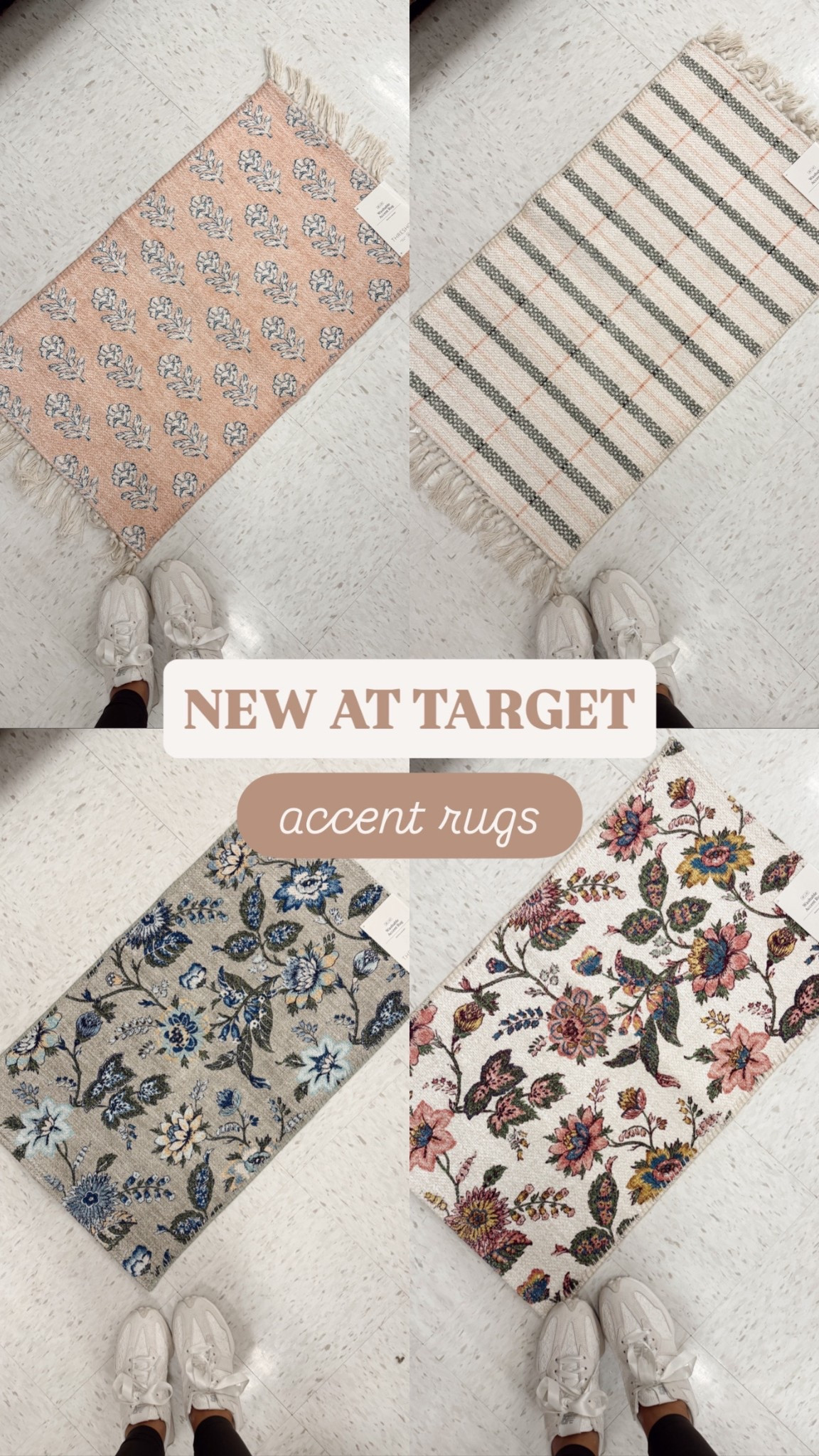 New at Target 🎯 accent rugs for the home! Great to use alone or layered under a doormat and the best part, very affordable and only $15!

Affordable decor, new at Target, Target finds 

#LTKFindsUnder100 #LTKHome #LTKFindsUnder50