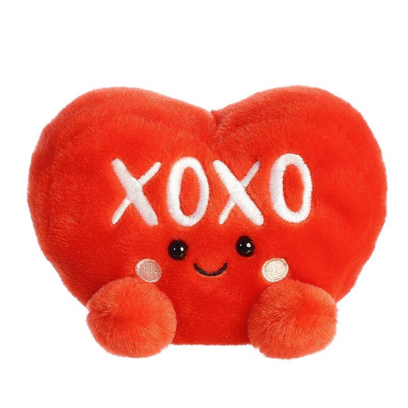Aurora Palm Pals 5" Candy Heart XOXO Red Stuffed Animal | Target