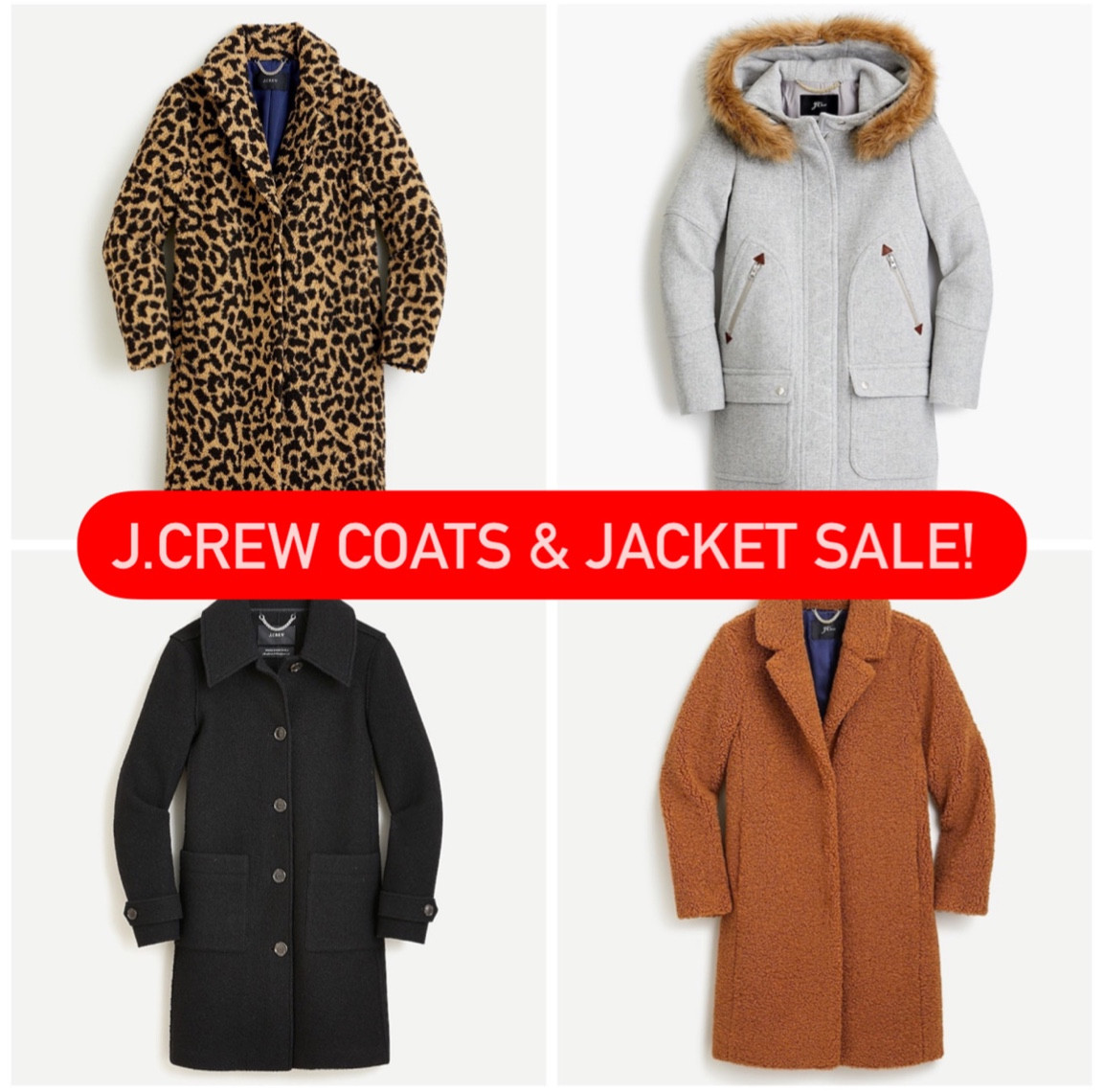 J. Crew coats & jackets sale // 50% off with code SHOPEARLY // holiday outfits // Christmas gift guide // gifts for her // winter outfits 

#LTKGiftGuide #LTKstyletip #LTKCyberweek