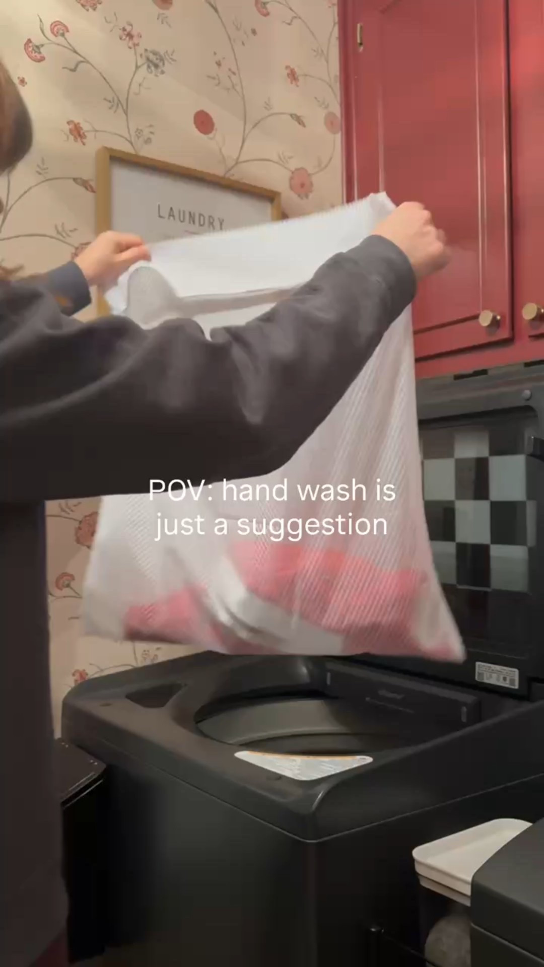 POV: “Hand wash only” is more of a suggestion 😉
These laundry mesh wash bags are my secret weapon for protecting delicates, sweaters, bras, lace tops, and knitwear in the washing machine. Perfect for gentle cycles, front-load washers, and keeping clothes from stretching, snagging, or tangling. Such an easy laundry upgrade that actually saves time and clothes 🧺✨

Shop my favorite laundry essentials, wash bags, and home organization finds on LTK.

#eanesinteriors #laundryday #laundryhacks #meshwashbag #delicatesbag #handwashonly #laundryorganization #homelaundry #laundryessentials #washerfriendly #LTKhome #LTKfinds #LTKorganization


#LTKHoliday #LTKHome #LTKSeasonal