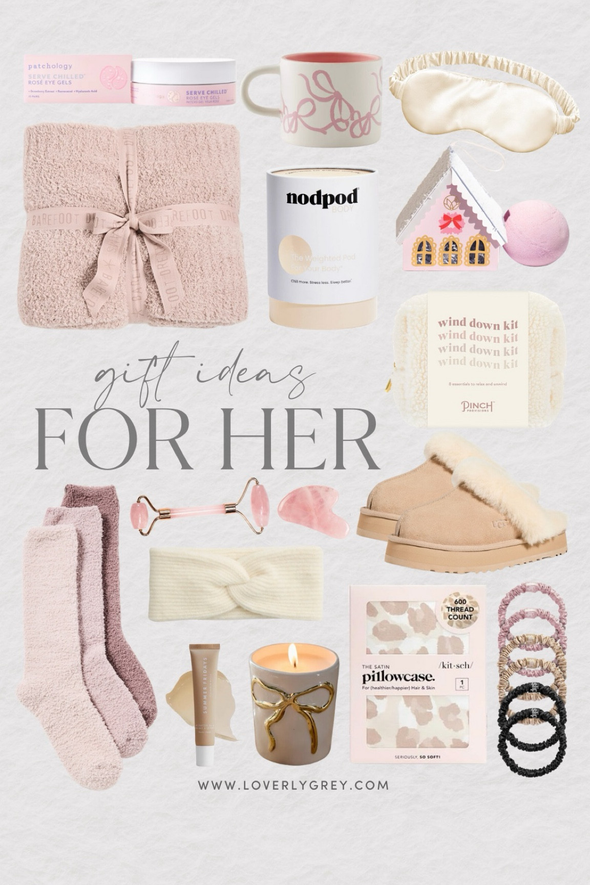 Gift ideas for the home body! All of these are great cozy gifts! 

Loverly Grey, gift ideas for her

#LTKGiftGuide #LTKHoliday #LTKStyleTip