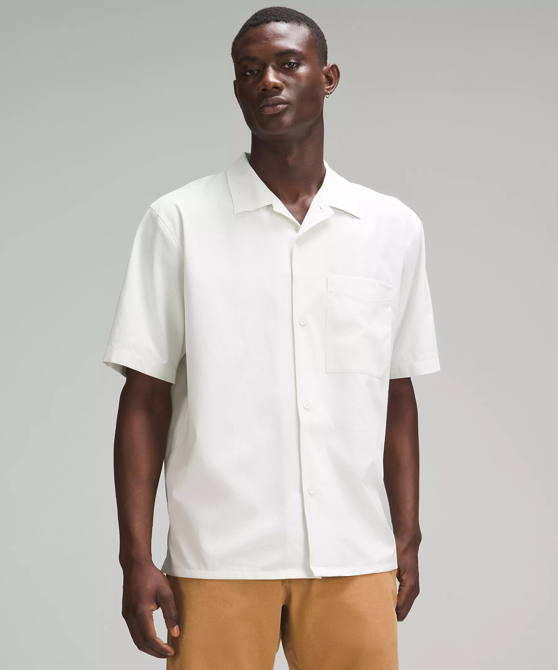 Airing Easy Camp Collar Shirt | Men's Short Sleeve Shirts & Tee's | lululemon | Lululemon (US)