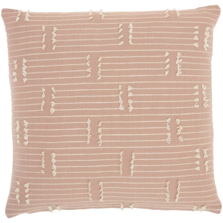 18"x18" Broken Striped Square Throw Pillow - Kathy Ireland Home | Target