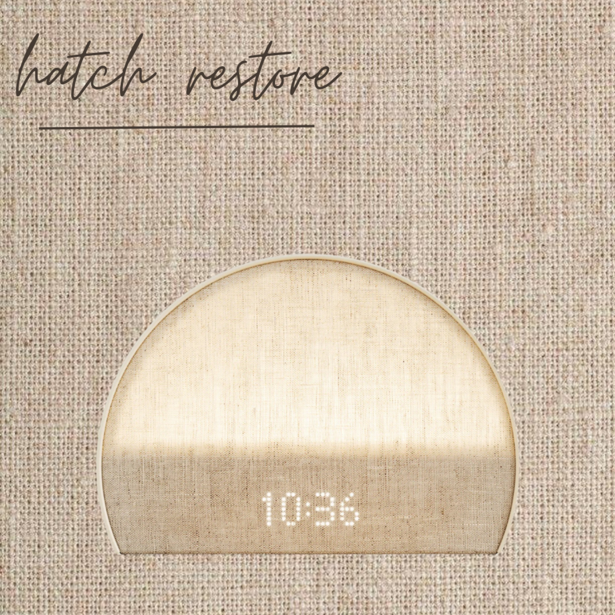 Obsessed with the Hatch Restore for a restful sleep and super calm wake up every morning ☀️ 

#LTKGiftGuide #LTKkids #LTKfamily