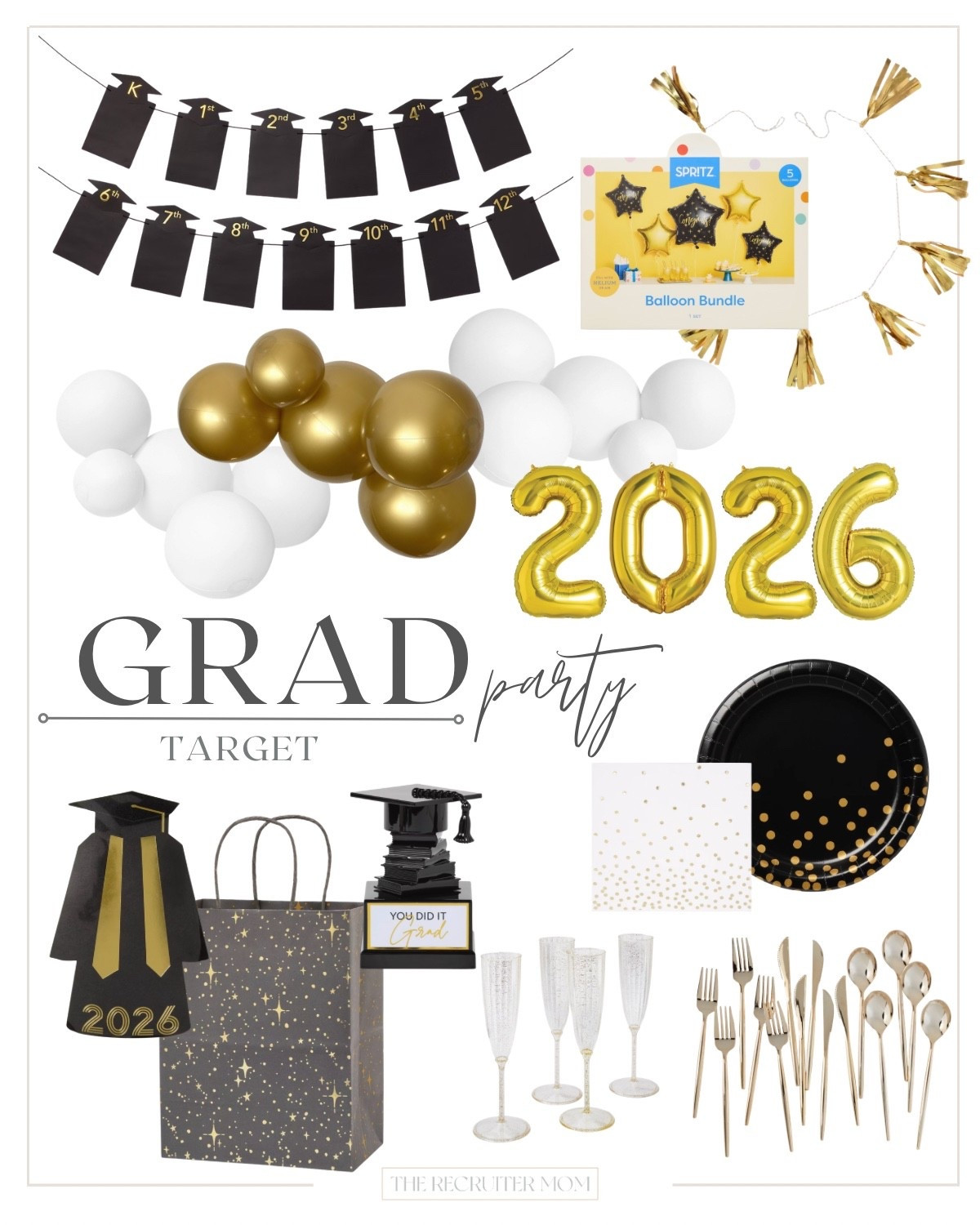 Graduation Party supplies! The mini dip balloons are sooo easy and the only way I’ll do a balloon garland- plus grab disposable plates & napkins for easy clean up 

#LTKmomlife #LTKHome #LTKU