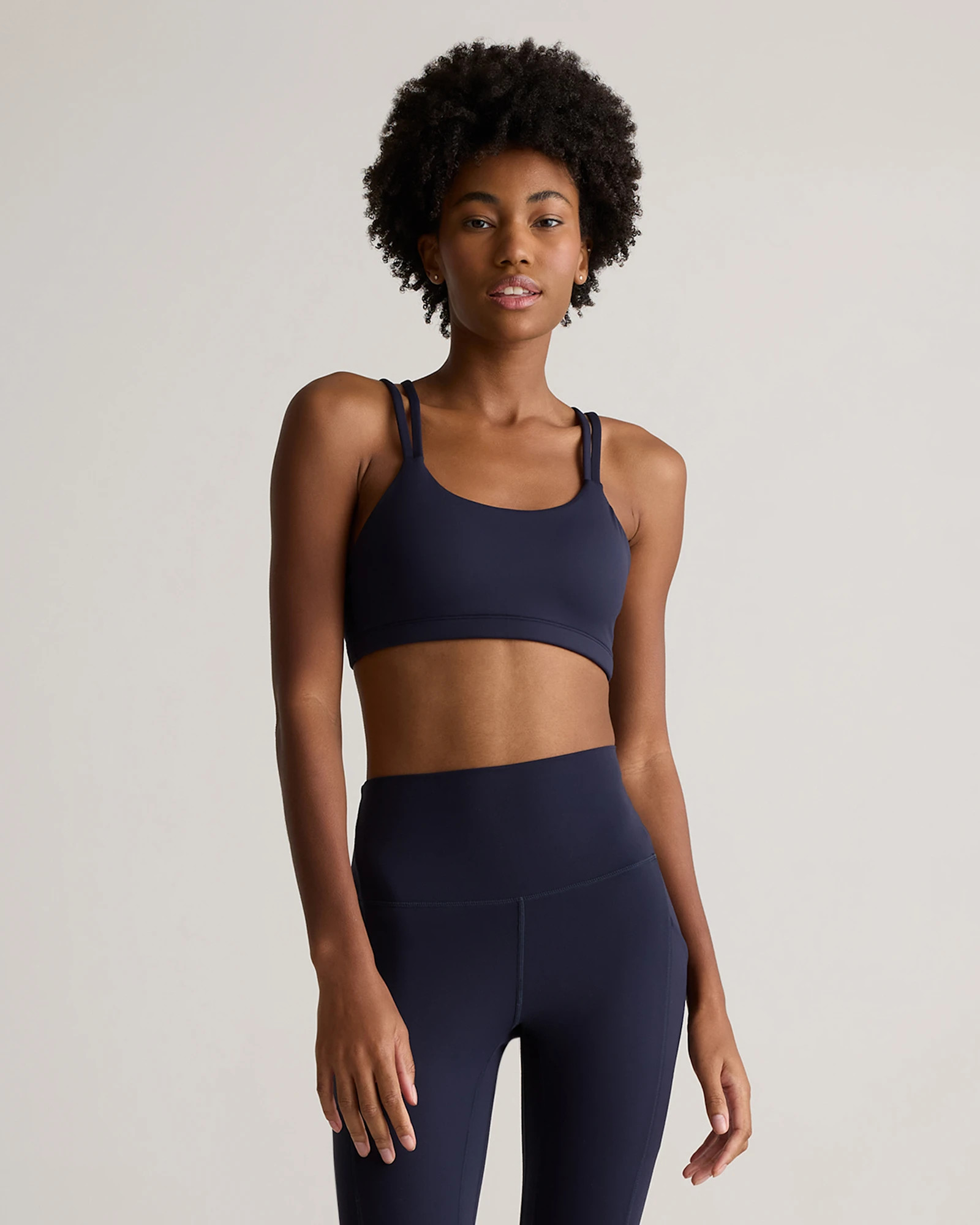 Ultra-Form Scoop Neck Strappy Bra | Quince