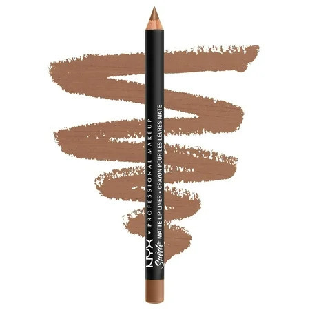 Nyx Nyx Suede Matte Lip Liner Smll07 Sandstorm/Glitz | Walmart (US)